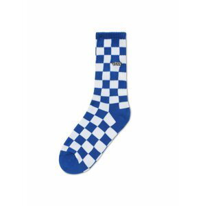 Bílo-modré klučičí kostkované ponožky Vans By Checkerboard
