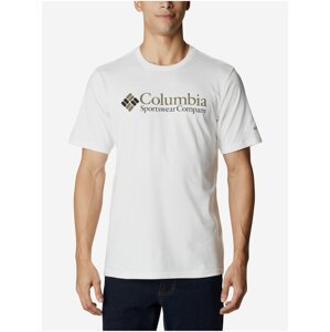 Bílé pánské tričko Columbia Basic Logo™