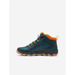 Oranžovo-petrolejové pánské boty Columbia PEAKFREAK™ X2 MID OUTDRY™