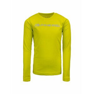 Žluté holčičí tričko Alpine Pro Bermo
