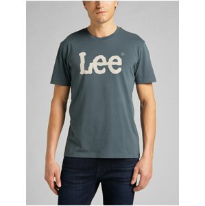 Šedé pánské tričko Lee Wobbly