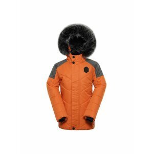 Oranžová dětská zimní bunda Alpine Pro ICYBO 5