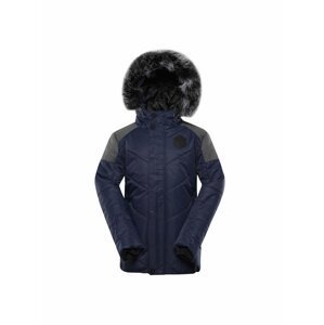 Tmavě modrá dětská zimní bunda Alpine Pro ICYBO 5