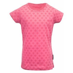 Růžové dívčí tričko ALPINE PRO BETRIZO