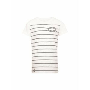 Dětské bavlněné triko ALPINE PRO MARINO 2 bílá