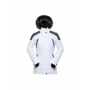 Bílá dámská zimní bunda Alpine Pro ICYBA 7