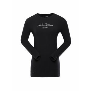 Dámské bavlněné triko ALPINE PRO MEGANA 2 černá