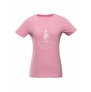 Dámské bavlněné triko ALPINE PRO MELLA růžová