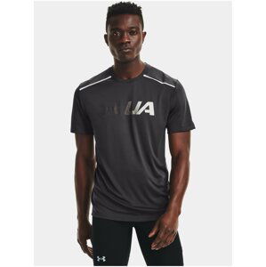 Tričko Under Armour UA RUN Graphic Print Fill SS-GRY