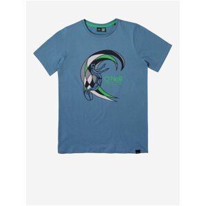 Modré klučičí tričko s potiskem O'Neill Circle Surfer