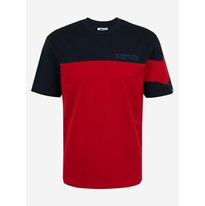 Černo-červené pánské tričko GAS