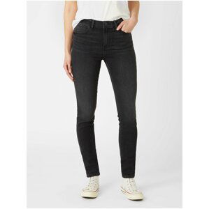 Černé dámské skinny fit džíny Wrangler High Rise