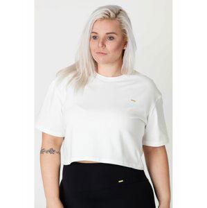 Bílý crop top GoldBee Organic