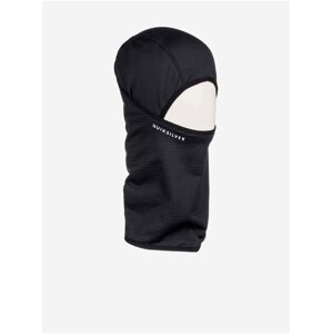 Černá pánská kukla s potiskem Quiksilver Log Balaclava