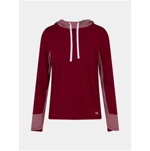 Mikina Under Armour UA ColdGear Hoodie-RED
