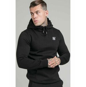 Černá pánská mikina s kapucí SikSilk