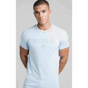 Světle modré pánské tričko SikSilk