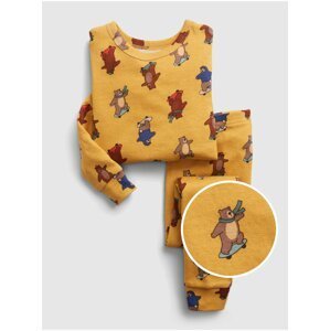 Chlapci - Dětské pyžamo bear Žlutá