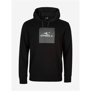 Černá pánská vzorovaná mikina s kapucí O'Neill Cube Hoody