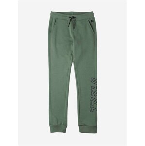 Zelené klučičí tepláky s nápisem O'Neill All Year Jogger Pants