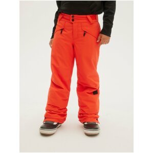Oranžové klučičí zimní kalhoty O'Neill Anvil Pants