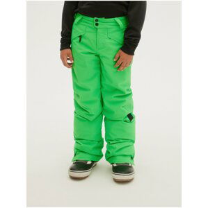 Světle zelené klučičí zimní kalhoty O'Neill Anvil Pants