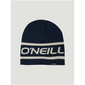 Modrá pánská vzorovaná oboustranná zimní čepice O'Neill Reversible Logo Beanie