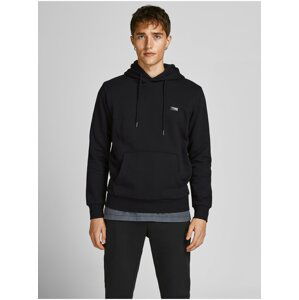 Černá basic mikina s kapucí Jack & Jones King