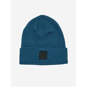 Modrá žebrovaná zimní čepice Tom Tailor Denim