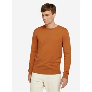 Oranžový pánský svetr Tom Tailor Basic