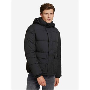 Černá pánská prošívaná bunda Tom Tailor Denim Clean Puffer