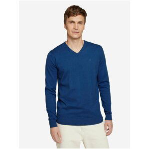 Modrý pánský svetr Tom Tailor Basic