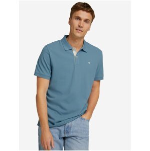 Modré pánské polo triko Tom Tailor Basic Polo