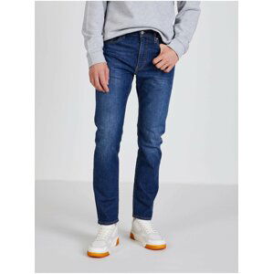 Modré pánské straight fit džíny Levi's® 502 Taper Night Walk