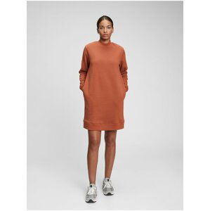 Ženy - Šaty sweatshirt dress Hnědá