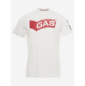 Bílé pánské tričko GAS