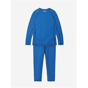 Tmavě modrý dětský set funkčního trička a kalhot Reima Lani
