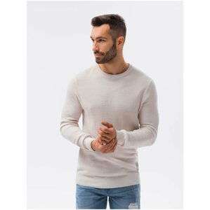 Béžový pánský svetr Ombre Clothing E185