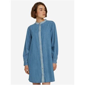 Modré dámské džínové šaty Tom Tailor Denim