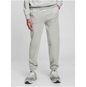 Chlapci - Dětský teen fleece joggers Šedá