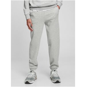 Šedivý klučičí tepláky teen fleece joggers GAP