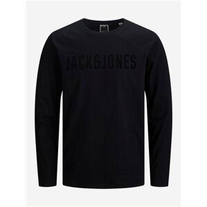 Černé tričko Jack & Jones Brice