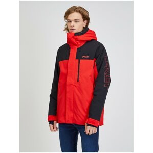 Černo-červená pánská lyžařská bunda Oakley