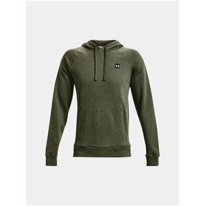 Mikina Under Armour UA Rival Fleece Hoodie - zelená