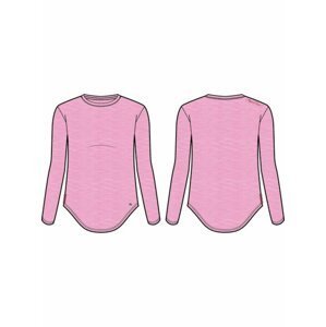Dámské bavlněné triko ALPINE PRO IRISA 2 růžová