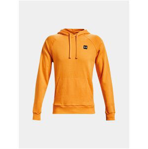 Mikina Under Armour UA Rival Fleece Hoodie - oranžová