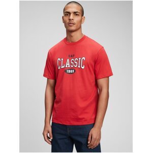 Červené pánské tričko GAP Classic