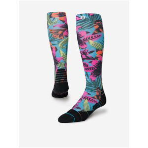 Modré unisex vzorované podkolenky Stance Tropical Breeze