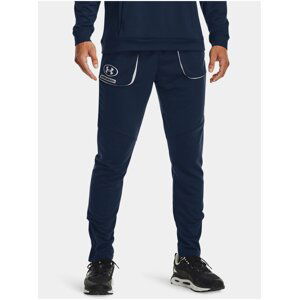 Tepláky Under Armour UA ARMOUR TERRY EVLTN JOGGER - tmavě modrá