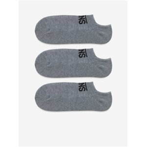 Sada tří pánských ponožek v šedé barvě Vans